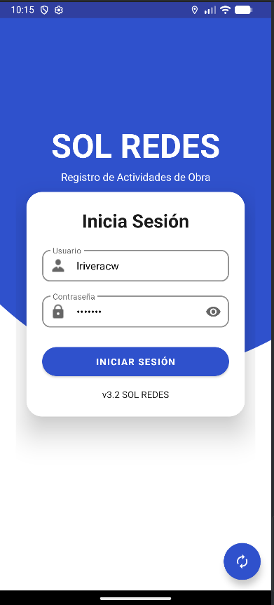 App Móvil Sol.Redes